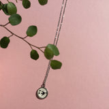 Cabochon / Stainless Steal Pendant / Necklace / Swallow / 2 Swallows / 4 Swallows