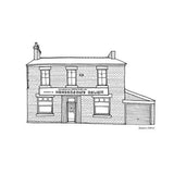 Henderson's Relish Factory Sheffield Square Print 21cm