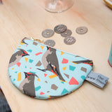 Waxwing Print Purse