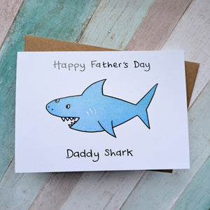 'Daddy Shark' Father's Day card