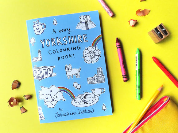 A Very Yorkshire Colouring Book