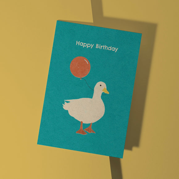 Duck Birthday Card