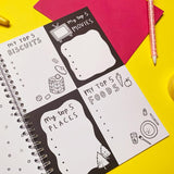 Nice Things to Send to a Friend - Stationary activity book - Snail Mail Postable Gifts