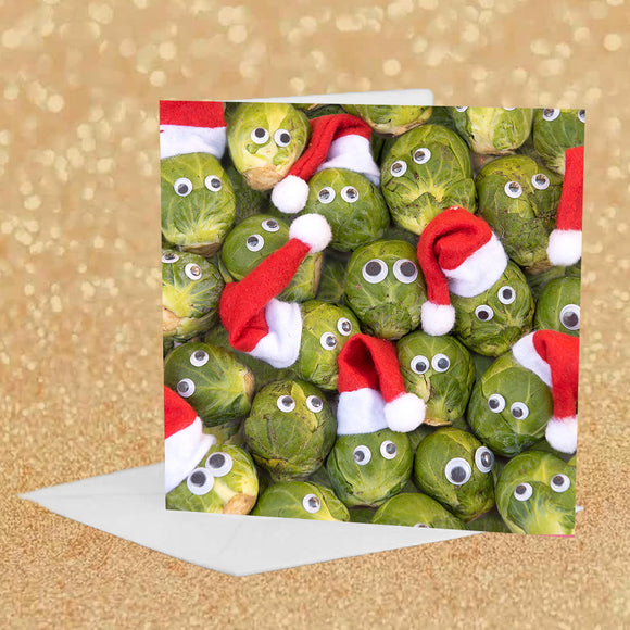 Christmas Googly Eye Card - Sprouts