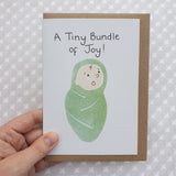 Baby Card - Tiny Bundle of Joy