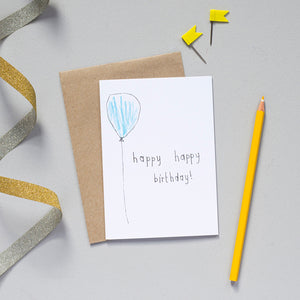 'Happy, Happy Birthday!' Greetings Card