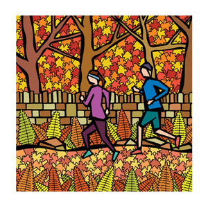 Autumn Leaves - Greeting Card