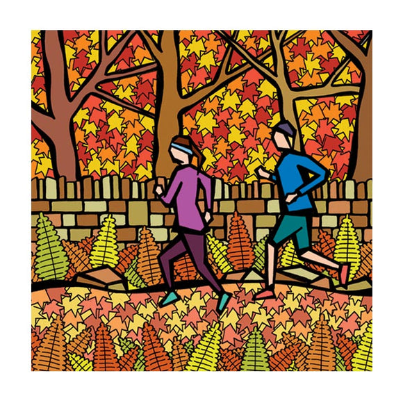 Autumn Leaves - Greeting Card