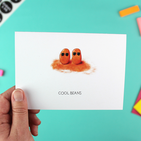 Cool Beans Greetings Card