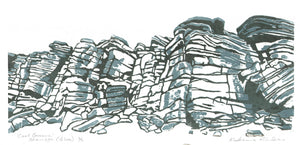 Art Card - "Cool Groove" - Stanage Edge "
