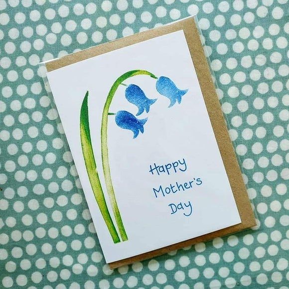 'Happy Mother's Day' Bluebells Card