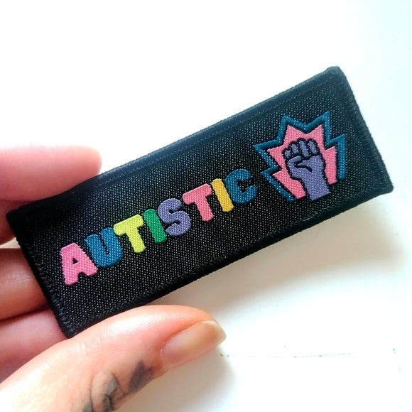 Autistic Pride Sew on Patch