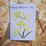 'Happy Mother's Day' Yellow Crocus Card