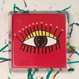 Pop Art "Eye" Fridge Magnet