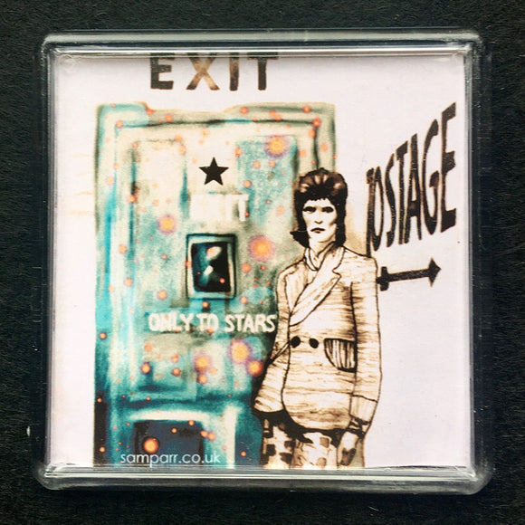 Bowie Fridge Magnet