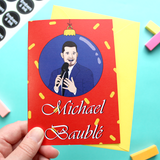 Michael Baublé Christmas Card