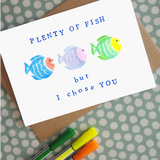 'Plenty of Fish' card