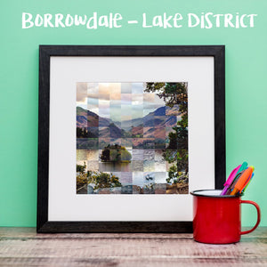 "100 Remnants of Borrowdale - Lake District" Photo Montage