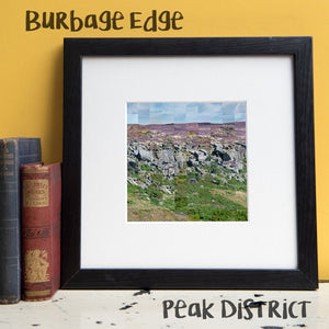 "100 Remnants of Burbage Edge View #2" Photo Montage