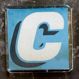 Sheffield Typography Magnet "C"
