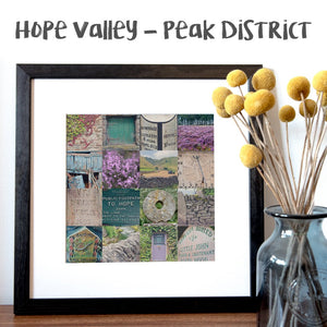 "16 Fragments of Hope Valley" Photo Montage