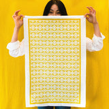 Bee Print Tea Towel