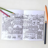 A Colouring Book of Houses & Shops