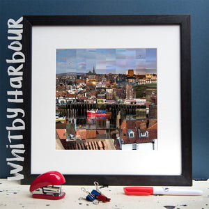"100 Remnants of Whitby Harbour" Photo Montage