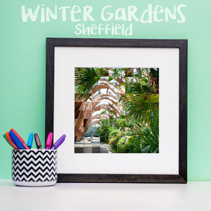 "100 Remnants of Sheffield Winter Garden" Photo Montage